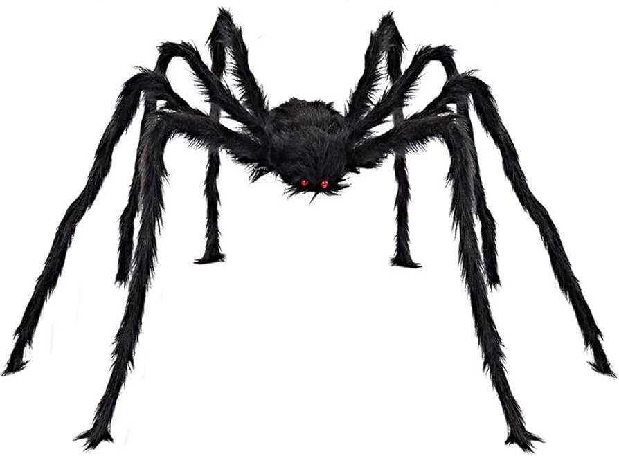 Didžiulė Helovino tarantulas dekoracija