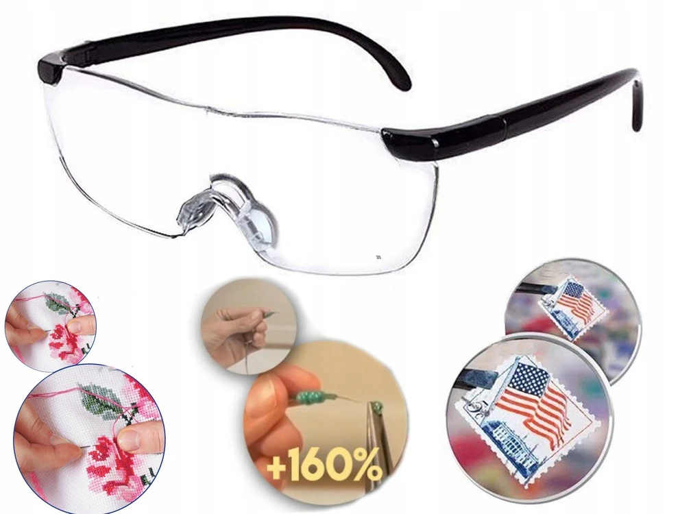 Didinamieji akiniai Big Vision, 120%