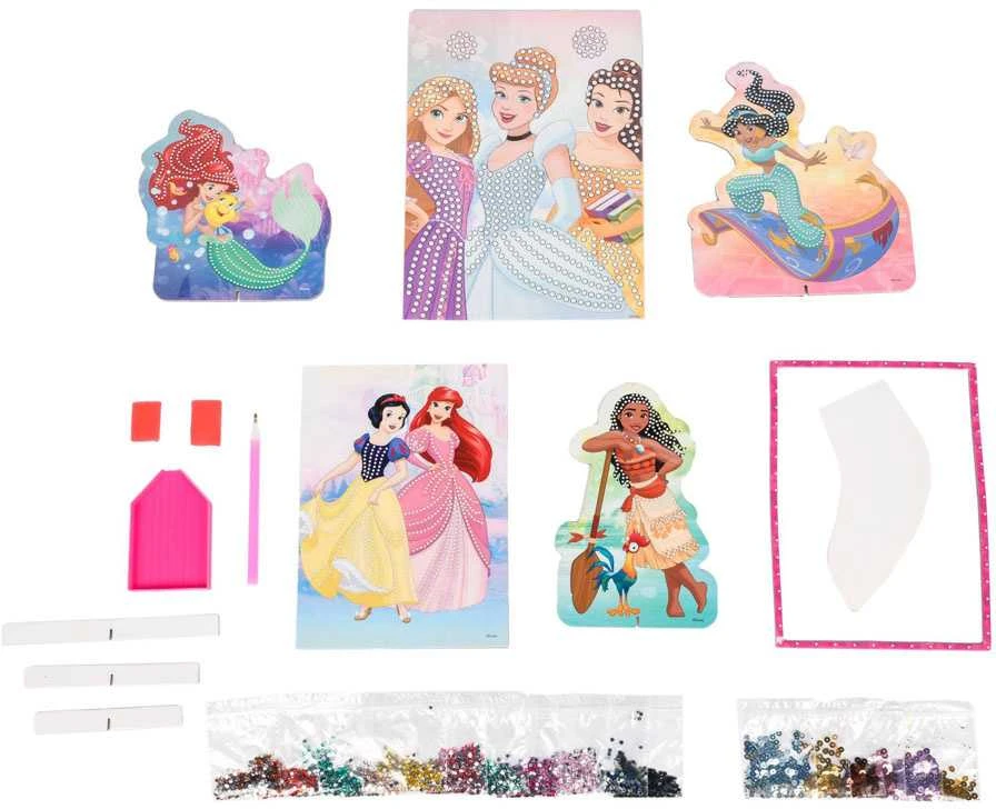 1Punkt „Disney Princess Princess“ kūrybinis deimantinis pjaustymo popierius Za5130
