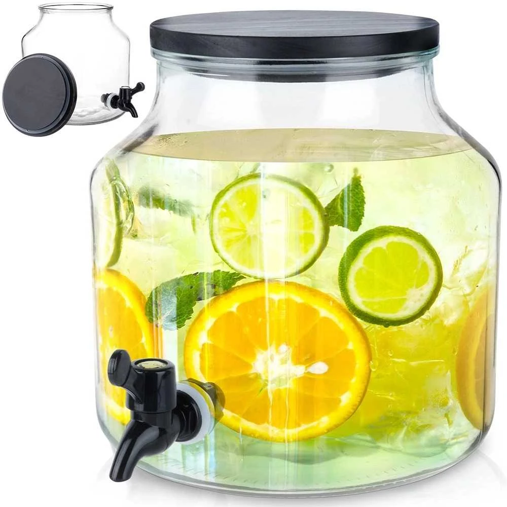 Home Styling Collection Dozatorius su čiaupu, stiklinė, 5,2 l