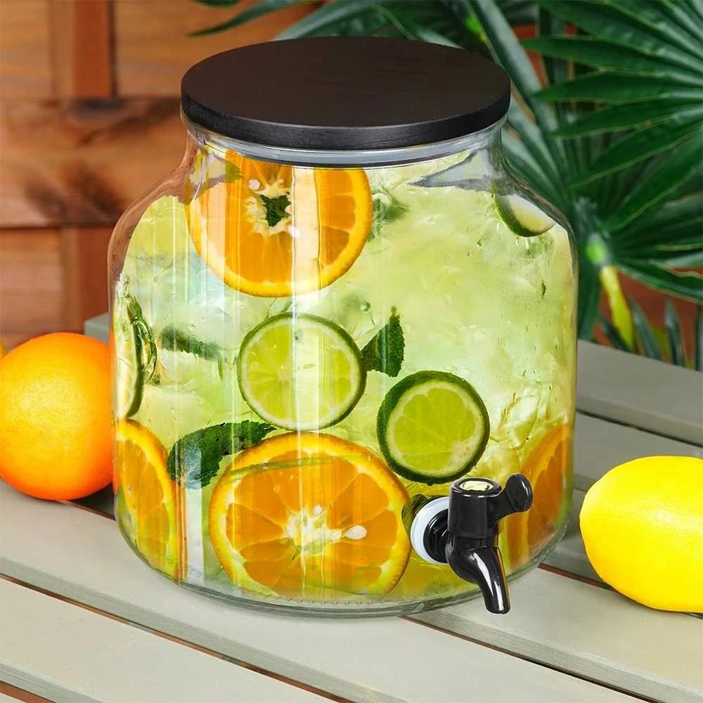 Home Styling Collection Dozatorius su čiaupu, stiklinė, 5,2 l