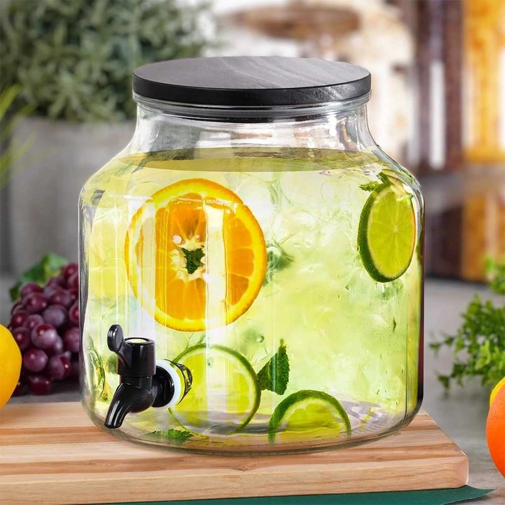 Home Styling Collection Dozatorius su čiaupu, stiklinė, 5,2 l