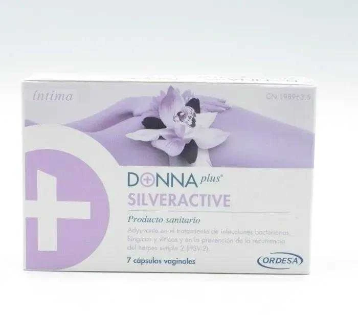 Donna Plus "DonnaPlus Silveractive 7" makšties kapsulės
