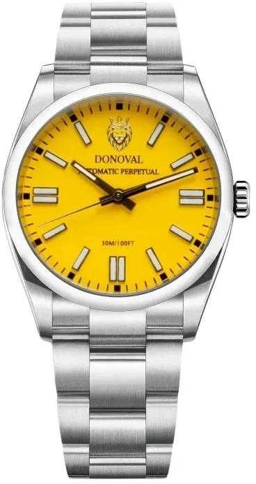 AUTOMATYCZNY Laikrodis vyrams DONOVAL WATCHES SIMPSON + dėžutė DL0004 + dėžutė (zdo001d)