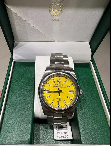 AUTOMATYCZNY Laikrodis vyrams DONOVAL WATCHES SIMPSON + dėžutė DL0004 + dėžutė (zdo001d)
