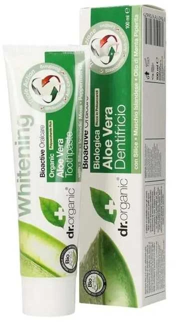 Dr Organic Aloe Vera Dantų pasta 100ml