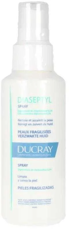 Ducray Diaseptyl Purškiklis Solution Aqueous 0,2% purškiamas vandeninis antiseptinis tirpalas, 125 ml