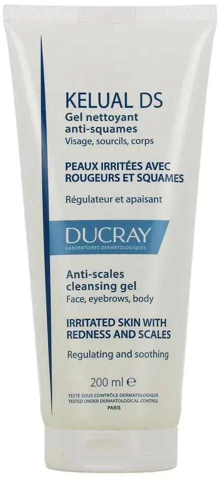Ducray Kelual Ds valomasis gelis, 200 ml