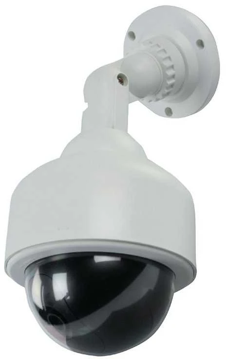 Kameros imitacija Speed Dome su LED ir laikikliu