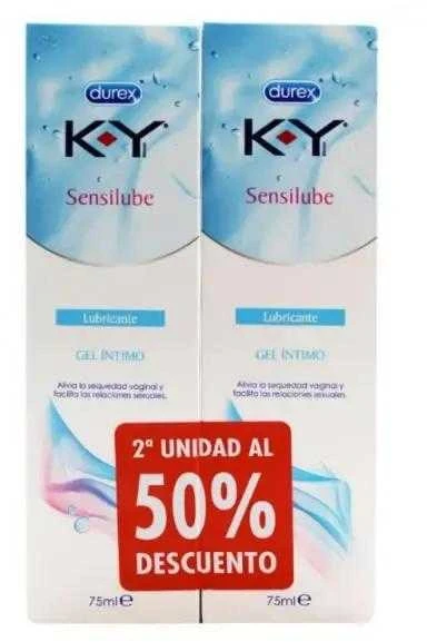 Durex Lubrikantas Sensilube 2x75ml