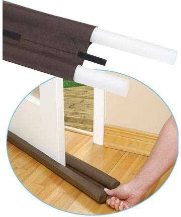 Durų ir langų sandariklis su šilumos izoliacija 85 cm, rudas