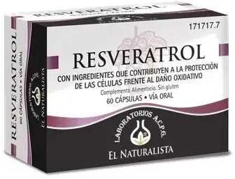 "El Natural Resveratrol" 60 kapsulių