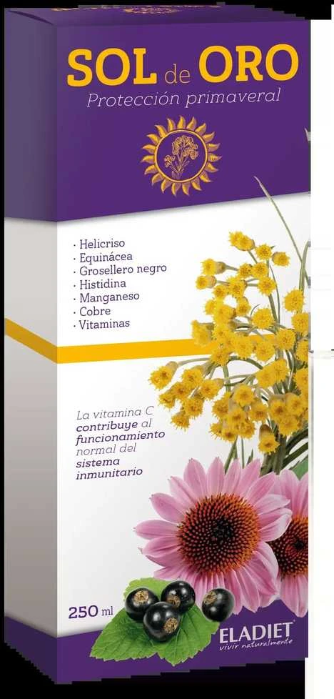 Eladiet Sol De Oro sirupas 250ml