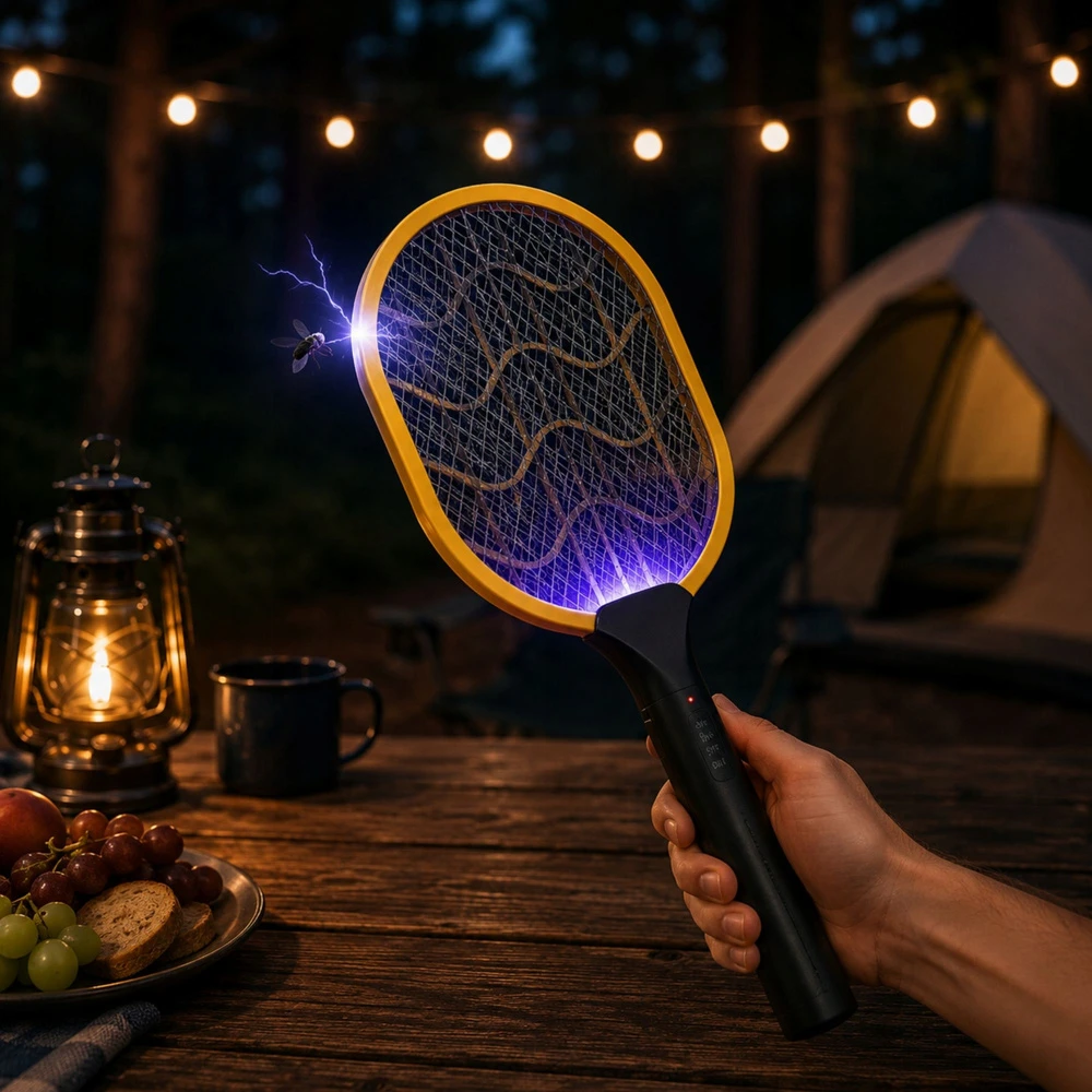 Elektrinė musių, vabalų ir gaudyklė – usb uv lempa