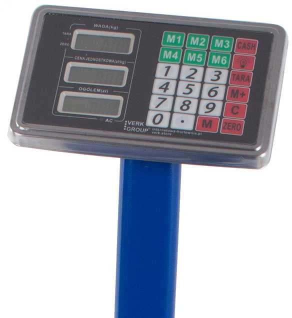 Virtuvinės svarstyklės Elektroninės sandėlio svarstyklės 300 kg LCD