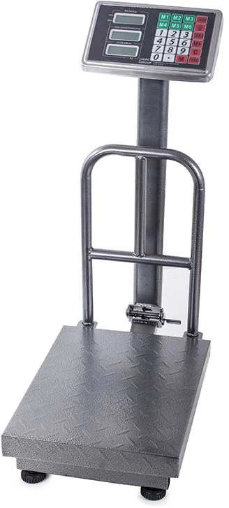 Elektroninės sandėlio svarstyklės su atlošu, 100 kg