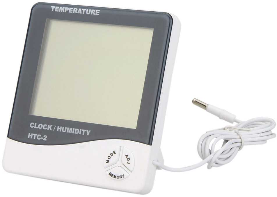 Elektroninis termometras su LCD ekranu