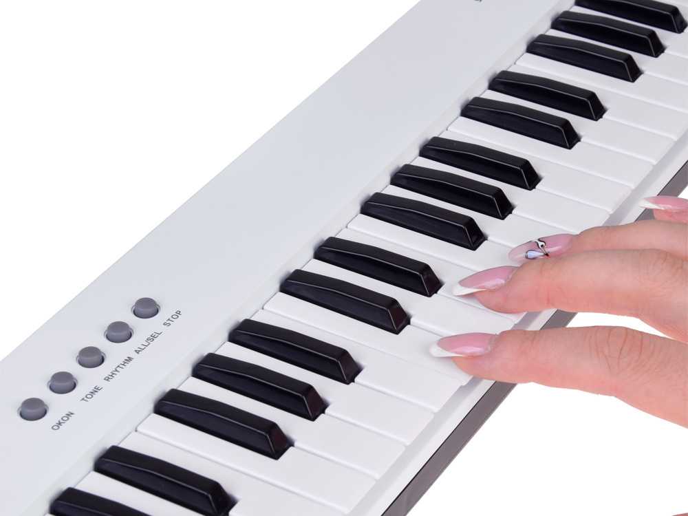 Jokomisiada Elektroniniai vargonai su rankena, muzikinis žaislas vaikams IN0172