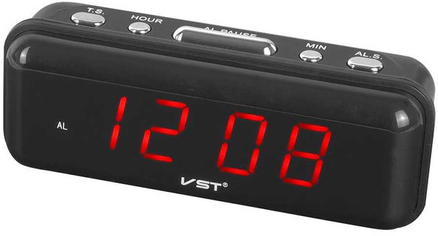 Verk Group Elektroninis žadintuvas su LED ekranu 14,5x5,5 cm