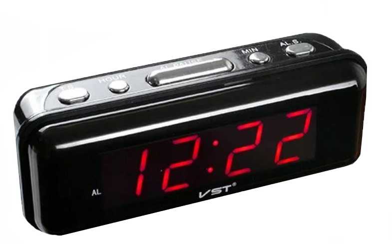 Verk Group Elektroninis žadintuvas su LED ekranu 14,5x5,5 cm