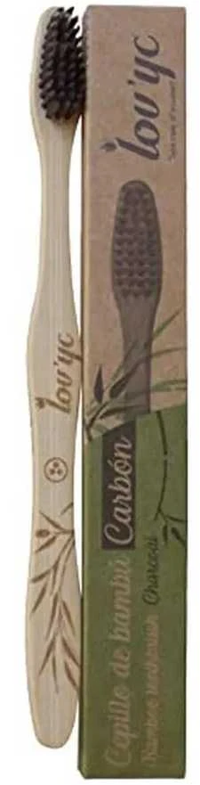 Dantų šepetėlis Elie Saab Lovyc Kids Cepillo De Dientes Bambu Verde 1un