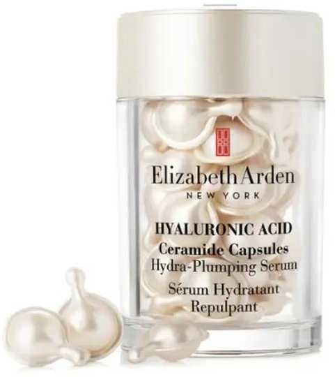 Elizabeth Arden Hydra Plumping Serum Hialurono rūgšties keramido kapsulės, 30 vnt.