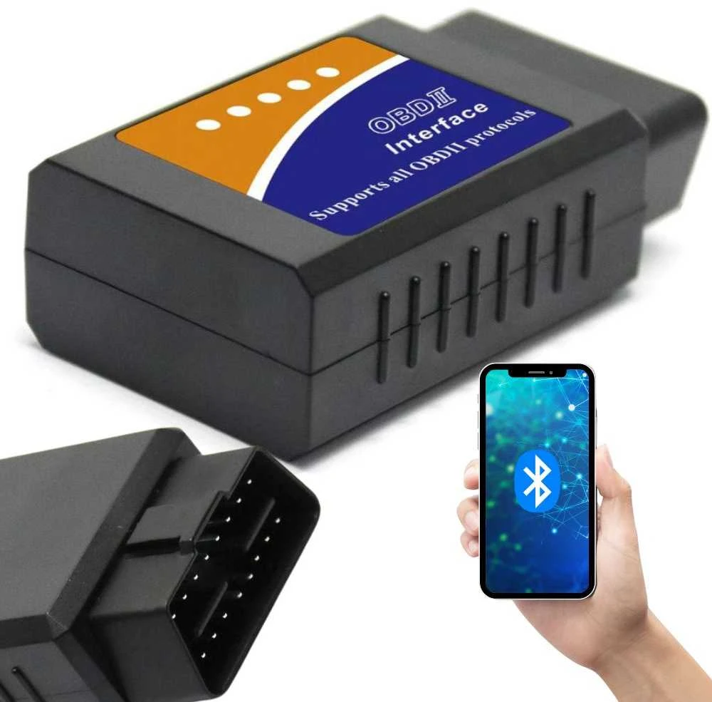 ELM 327 OBD2 Bluetooth diagnostikos įrenginys