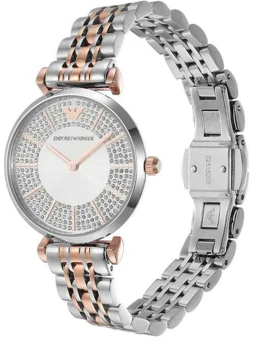 EMPORIO ARMANI AR11537 - GIANNI T-BAR moteriškas laikrodis (zi512c)