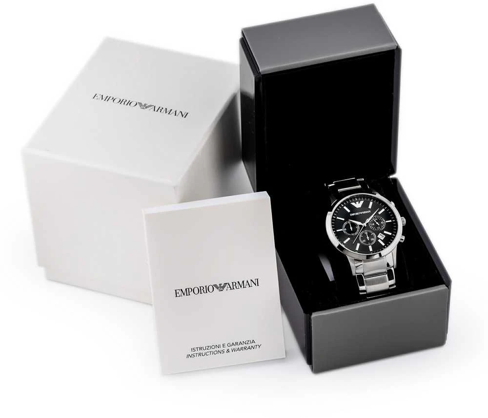 Laikrodis MEN'S WATCH EMPORIO ARMANI AR2434 - RENATO + BOX