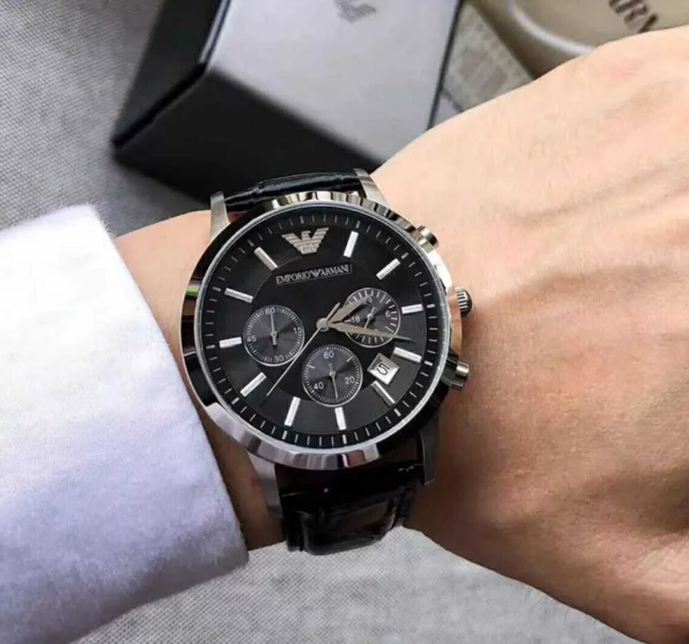 Laikrodis L'Oreal EMPORIO ARMANI AR2447 MEN'S WATCH - RENATO (zi012a)