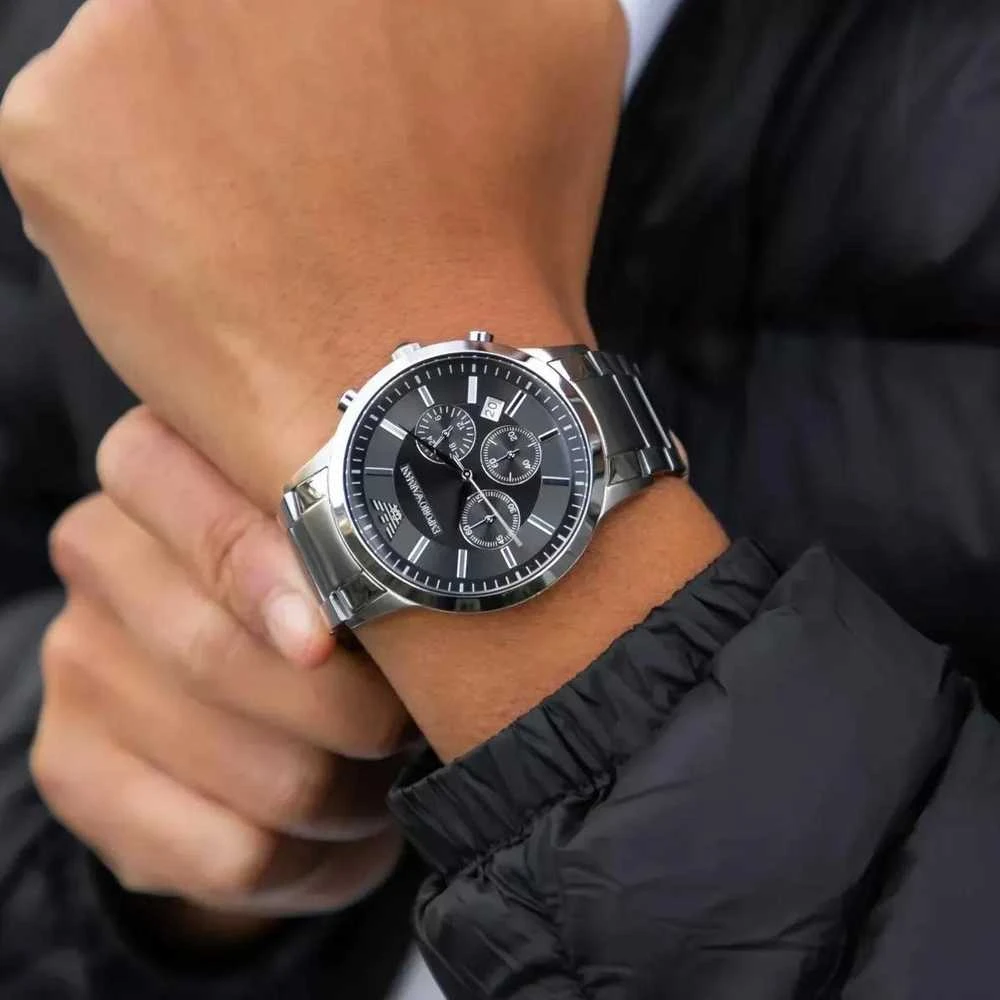 Vyriškas laikrodis EMPORIO ARMANI AR2460 - RENATO (zi002a)