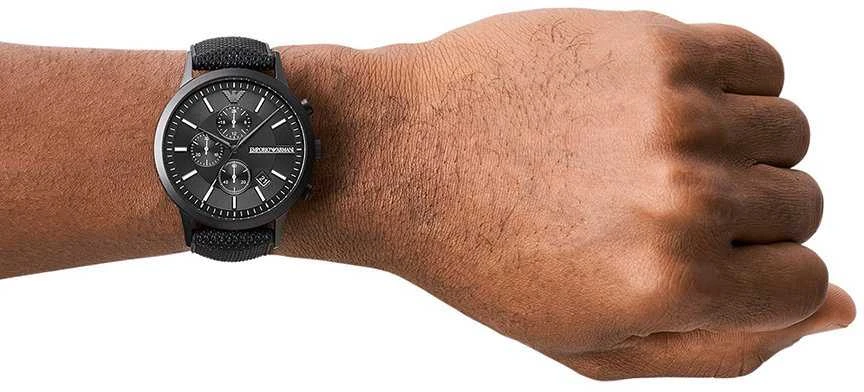 Vyriškas laikrodis Emporio Armani AR11457 RENATO CHRONO(zi052a)
