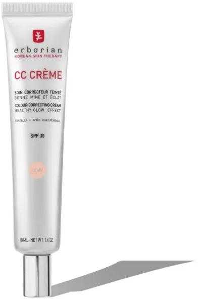 Erborian CC odos spalvą koreguojantis veido kremas, 40 ml | spalva: Clair