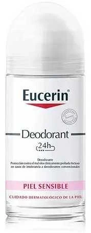 EUCERIN rutulinis dezodorantas jautriai odai 24 val., 50 ml