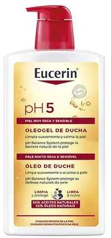 "Eucerin Ph 5" odos apsaugos dušo aliejus 1000ml