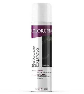 Eugene Perma Colorcrem Retoque Express Tinte Purškiklis purškiami plaukų dažai 75ml Juoda spalva