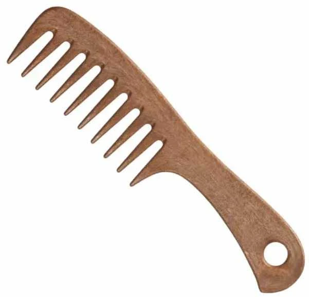 "Eurostil Mechas Peine Madera" Šukos 1vnt