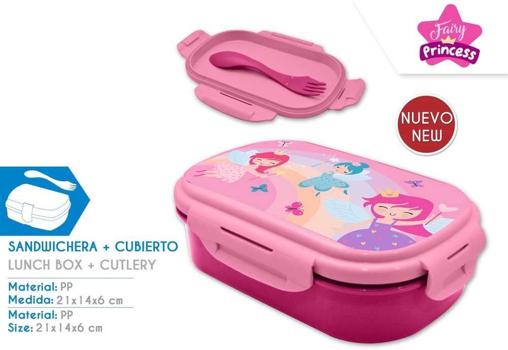 Kids Licensing Lunchbox Fairy Princess KiDS licencijavimas