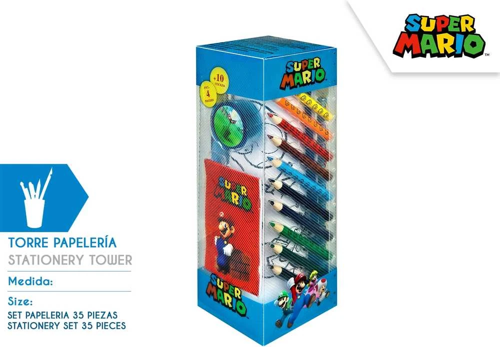 Nintendo Super Mario spalvinimo rinkinys iš 35 dalių