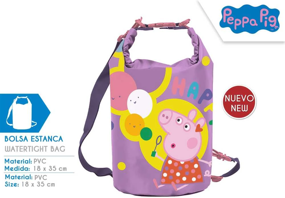 Kids Euroswan Euroswan Vandeniui atsparus krepšys Peppa Pig