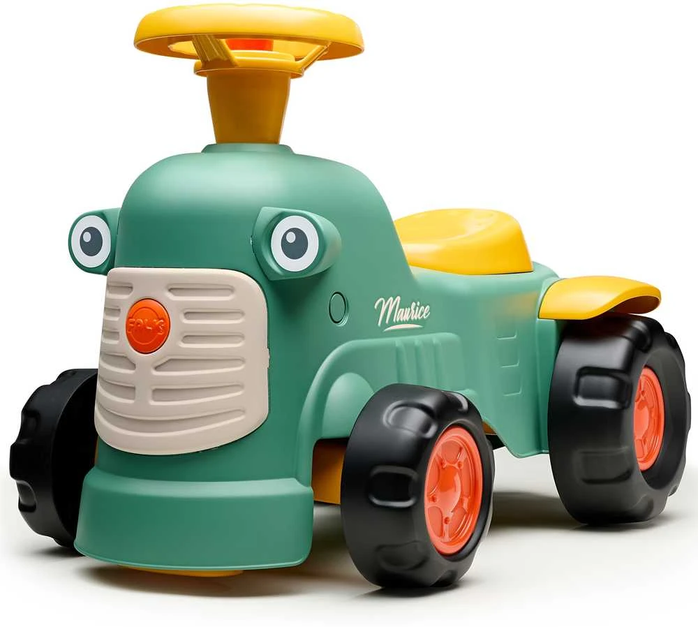 Nsh Nordic „Falk Baby Maurice Žalias Vintage“ traktorius su priekaba nuo 1 metų
