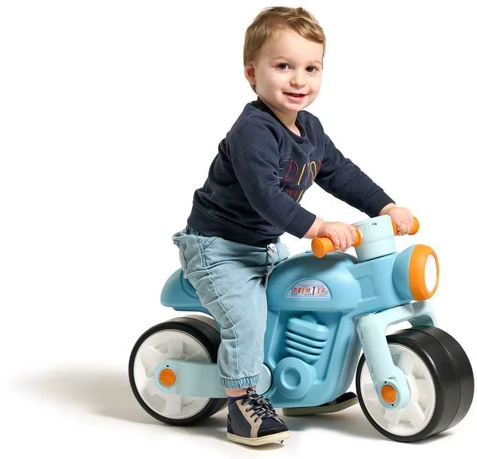 FALK balansinis paspirtukas Retro motociklas Prem1er mėlynas