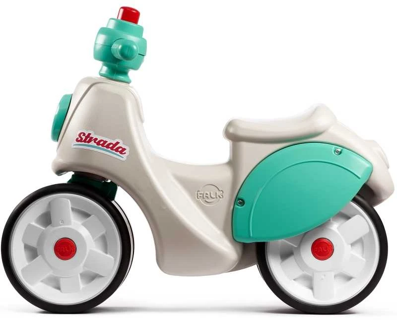 Falk Vaikiškas motoroleris Strada Retro, tylūs ratai