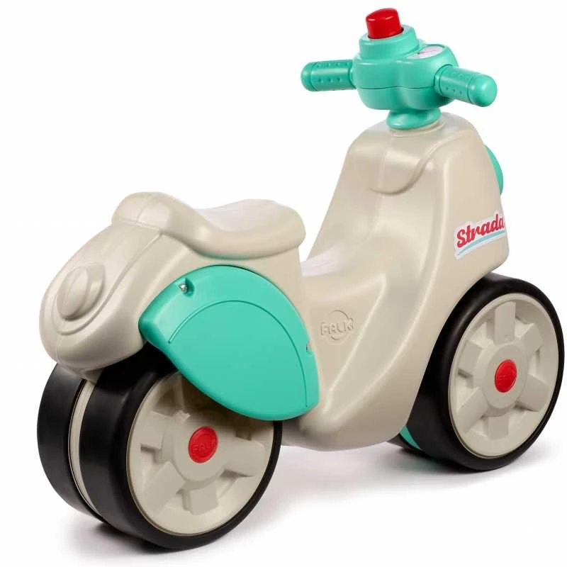 Falk Vaikiškas motoroleris Strada Retro, tylūs ratai