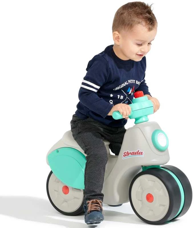 Falk Vaikiškas motoroleris Strada Retro, tylūs ratai