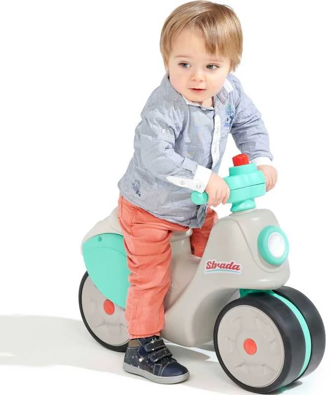 Falk Vaikiškas motoroleris Strada Retro, tylūs ratai