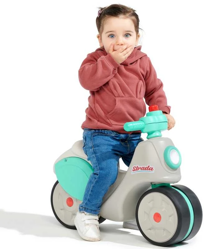 Falk Vaikiškas motoroleris Strada Retro, tylūs ratai