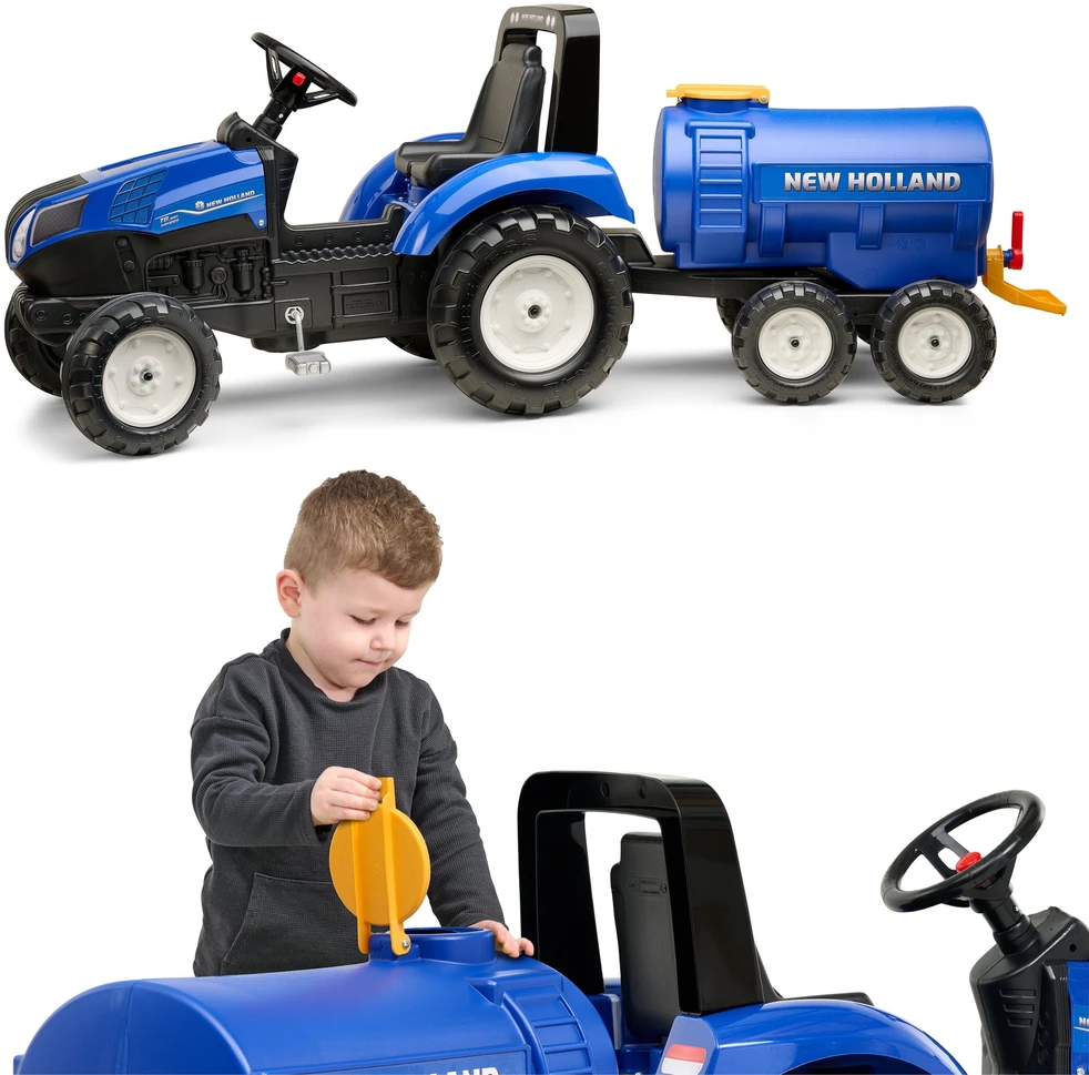 FALK Vandens Priekaba New Holland Mėlyna