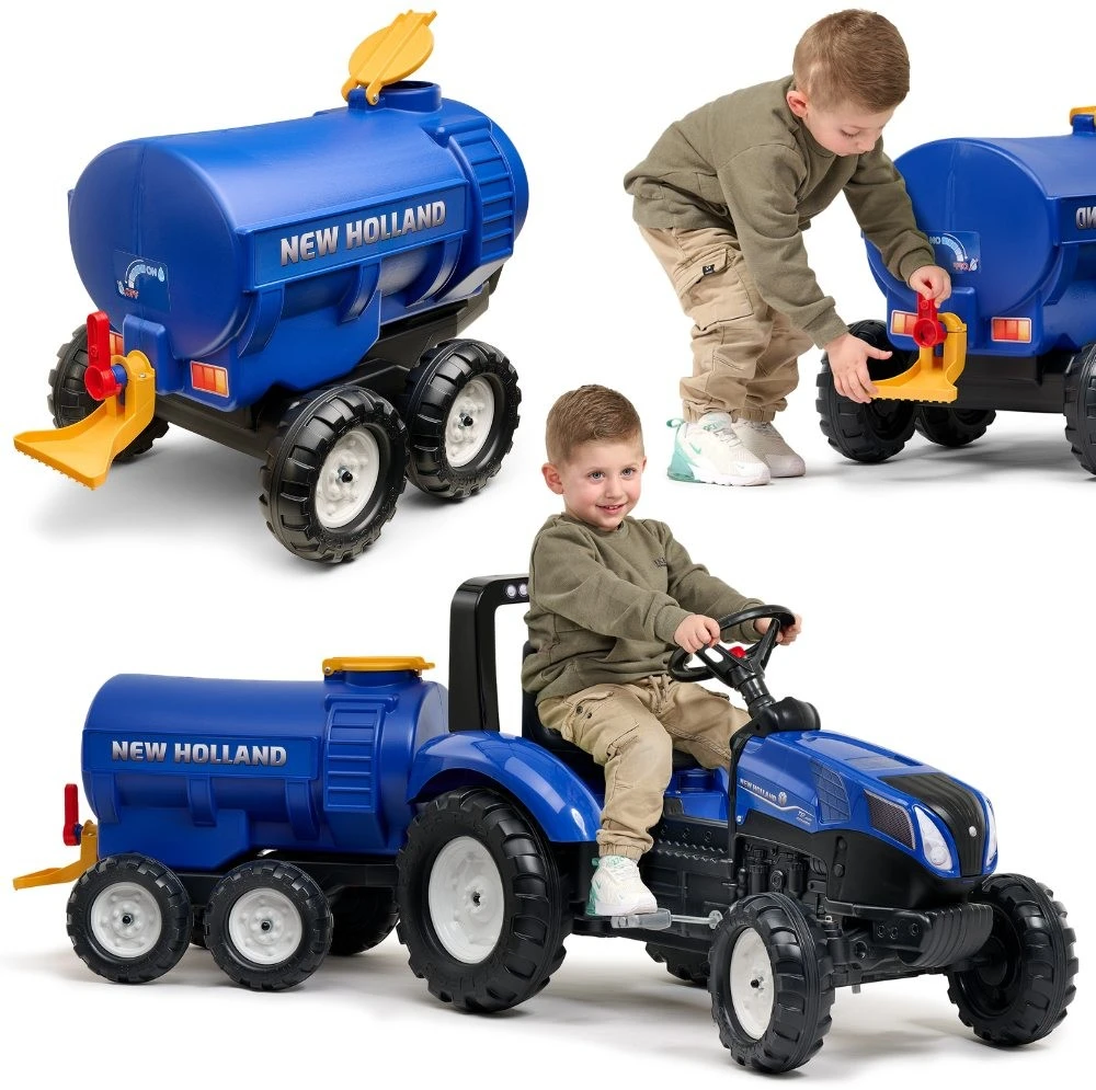 FALK Vandens Priekaba New Holland Mėlyna