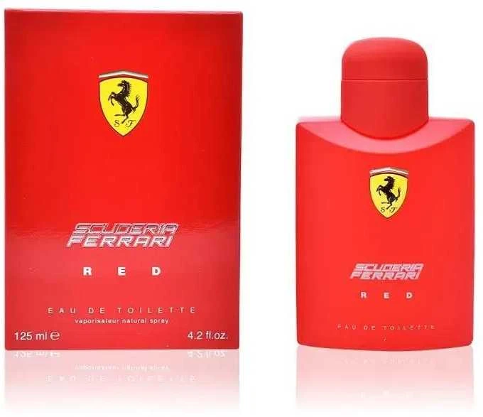 Ferrari Scuderia Ferrari Raudona EDT tualetinis vanduo vyrams, 125 ml
